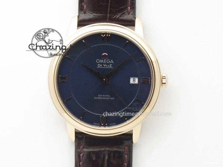 0306 Planet Ocean GMT 42mm V6F Best Edition Blue Bezel Blue Dial On SS Bracelet A ModernLook 8274